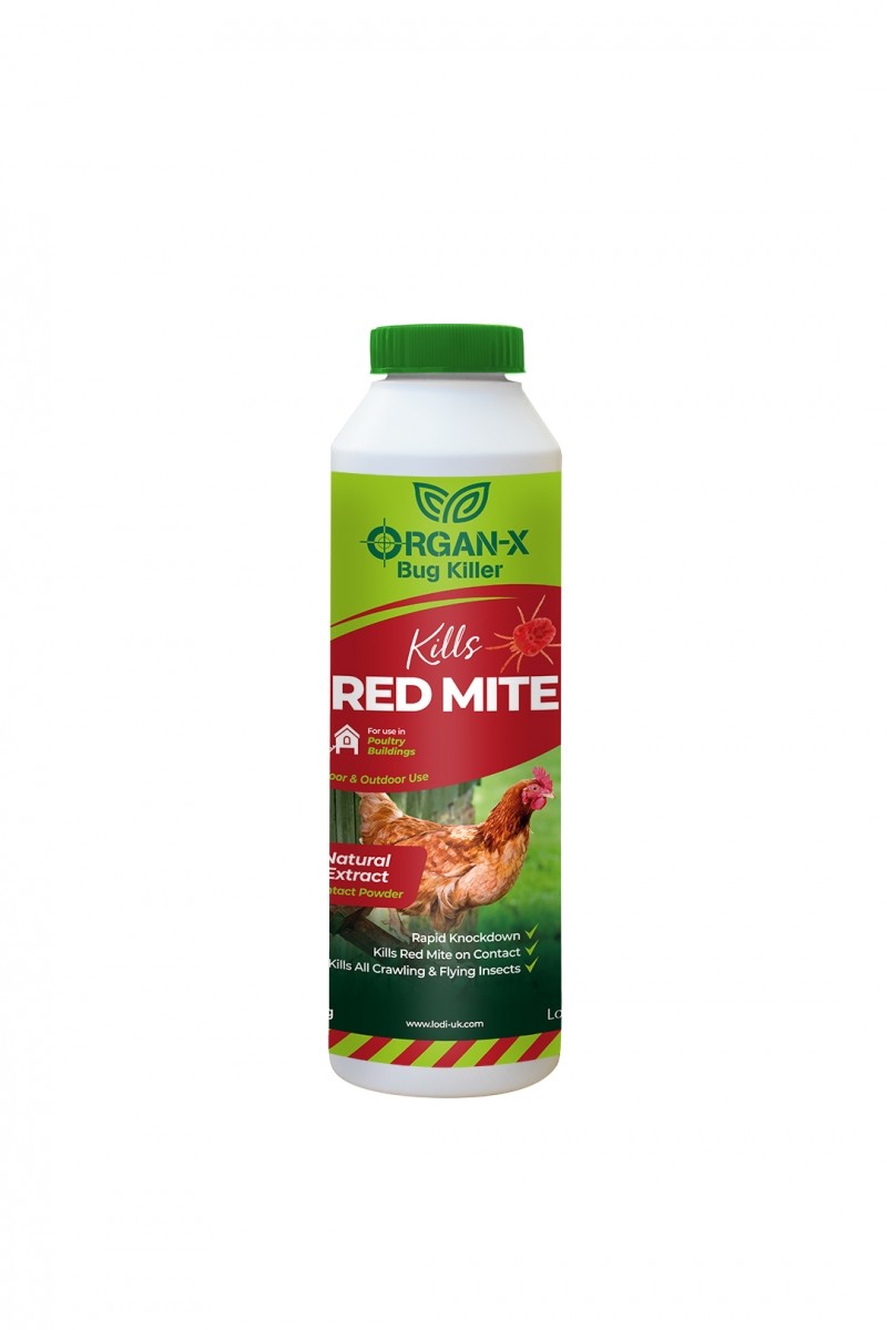 View of Organ-X Red Mite Killer Powder - Lodi UK